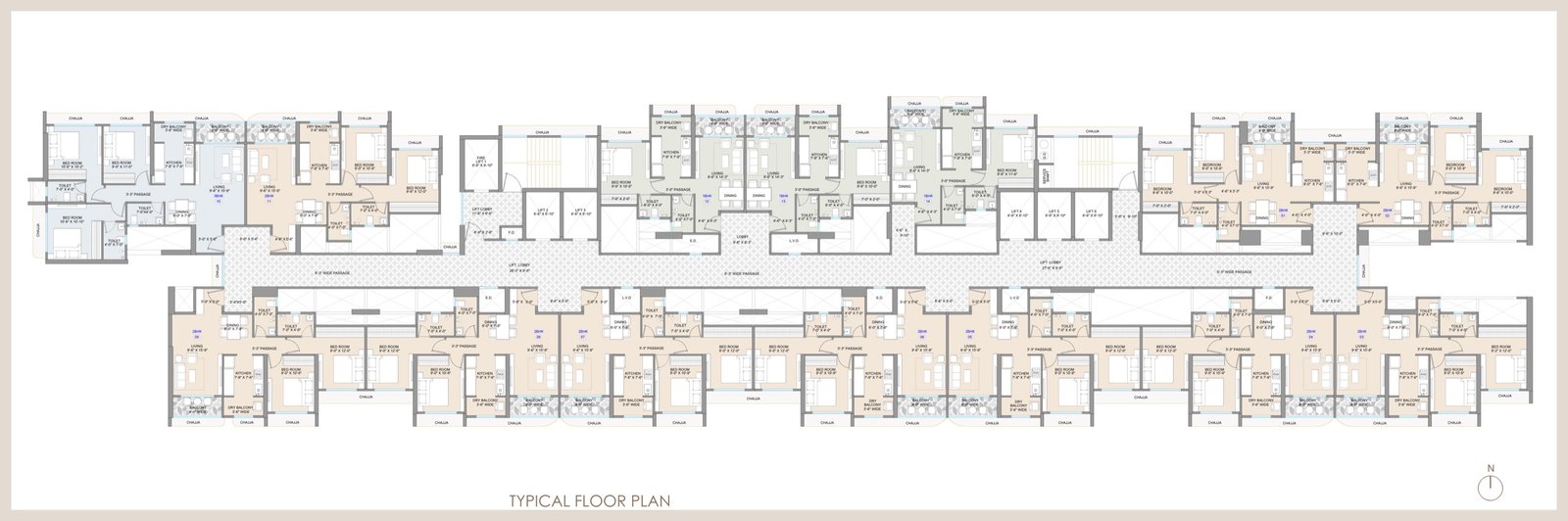 Typical floor plan for Regency Park 2.0